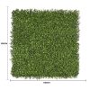 Premium Natural Buxus Hedge Panels UV Resistant 1m X 1m