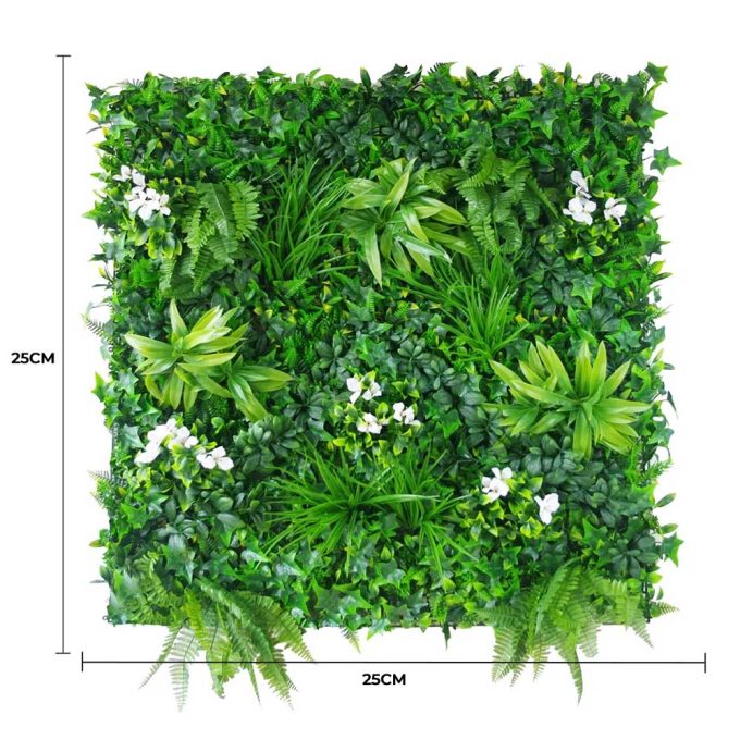 Snowy White UV Resistant Vertical Garden Premium Sample