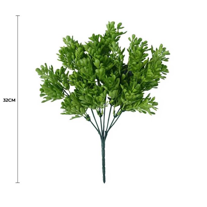 Vivid Green Wide Eucalyptus Plant 32cm-UV Resistant