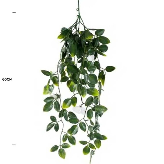 White Mixed Hanging Foliage UV Resistant 60cm