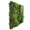 Realistic artificial green wall for privacy screening side view