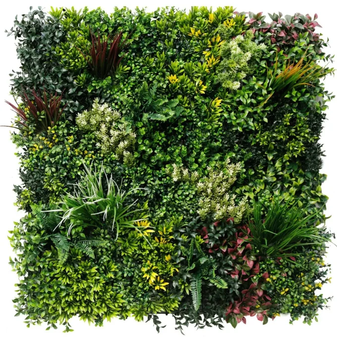 Evergreen B Panel Faux Plant Wall Panel Set