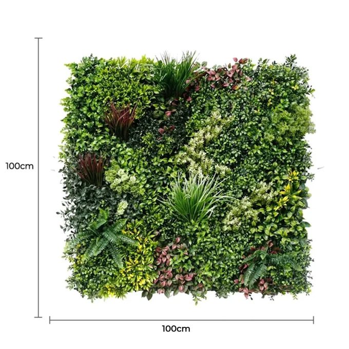 Luxury triptych vertical garden