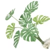 Fabricated Tropical Monstera Cascade - Greenery Decor Accent