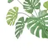 Synthetic Emerald Monstera Delight - Faux Botanical Beauty