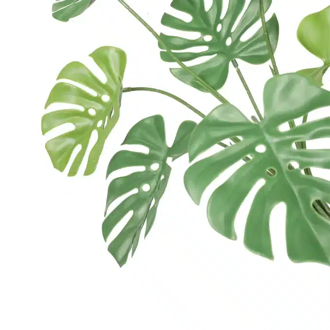 Synthetic Emerald Monstera Delight - Faux Botanical Beauty