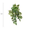 Artificial Hanging Draping Tradescantia Zebrina 42cm