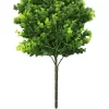 Artificial Hanging Dense Rounded Buxus (Sempervirens) UV Resistant 78cm Stem