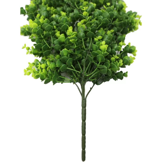 Artificial Hanging Dense Rounded Buxus (Sempervirens) UV Resistant 78cm Stem
