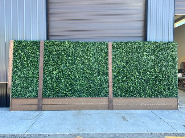 attaching multiple green wall panels together