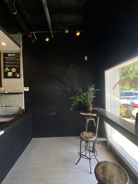 plain black wall
