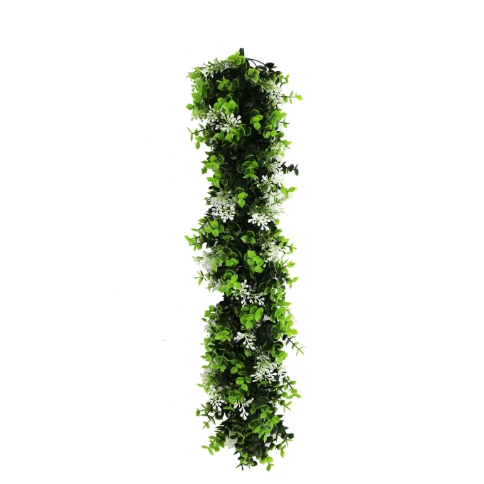 Artificial Extendable Hanging Wreath UV Resistant 55cm