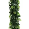 Artificial Extendable Hanging Wreath UV Resistant 55cm Connecting Vine Foliage