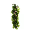 Artificial Extendable Hanging Pink Flowering Violet Garland UV Resistant 55cm