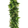 Artificial Extendable Hanging Flowering Star Jasmine Garland UV Resistant 55cm Flowers