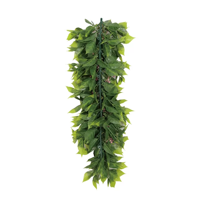 Artificial Extendable Hanging Flowering Pepperberry Garland UV Resistant 55cm Back