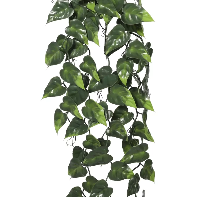 High-Quality Artificial Pothos Vine with Flexible Leaves