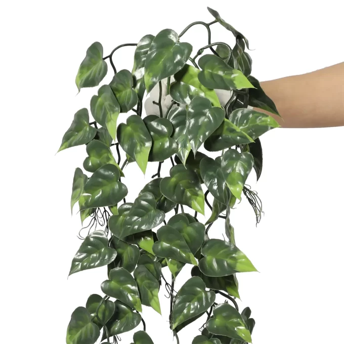 Cascading Artificial Pothos Vine for Elegant Decor