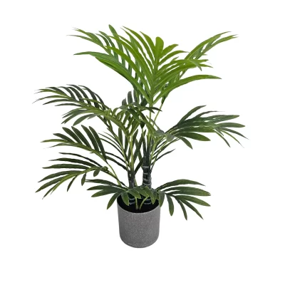 Artificial Palm Tree Potted in Decorative Pot