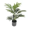 Artificial Palm Tree Potted in Decorative Pot with Lifelike Fern Leaves Cheap