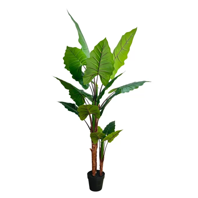 Artificial Tall Taro Plant 170cm Wide Leaf Palm