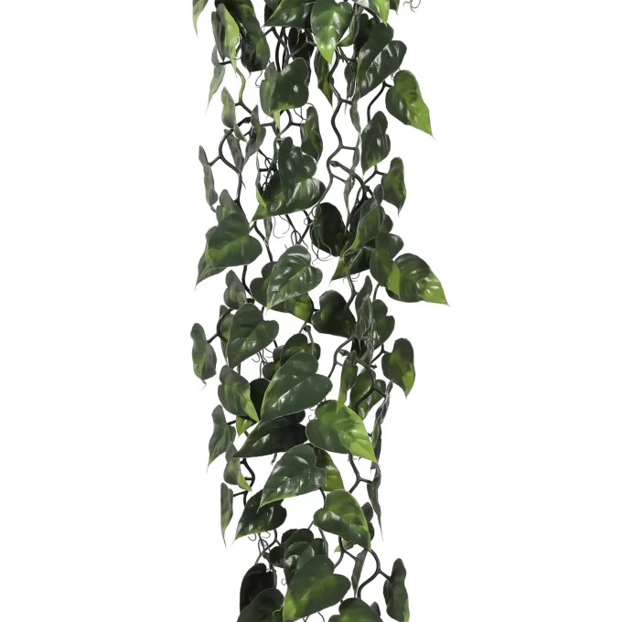 Cascading Artificial Pothos Vine 105cm for Elegant Decor