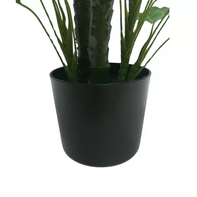 Premium Artificial Cordyline Fructicosa Green Ti Plant 90cm Pot