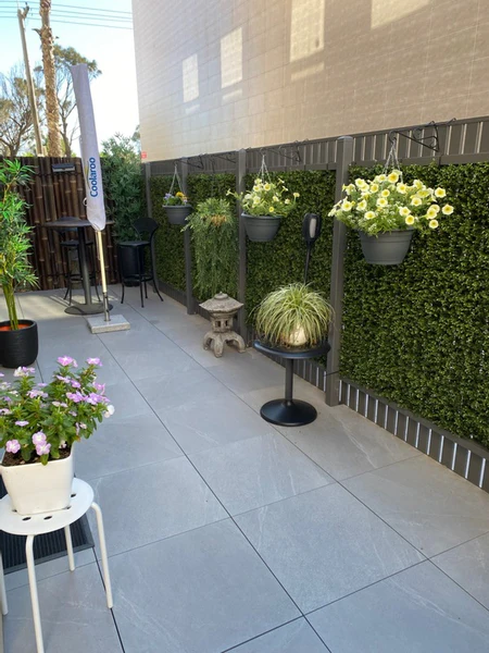 real and fake greenery