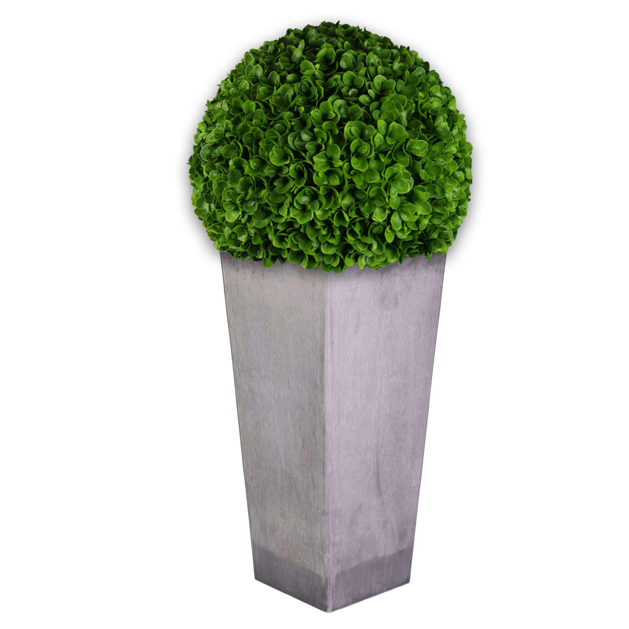 Artificial Topiary Ball on Planter