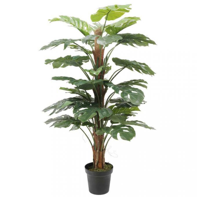 artificial potted philodendron plant