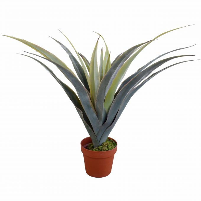 potted artificial dracaena