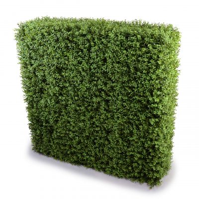 Artificial Plant-Deluxe Portable Buxus Hedge UV Resistant 100cm Long x 100cm High