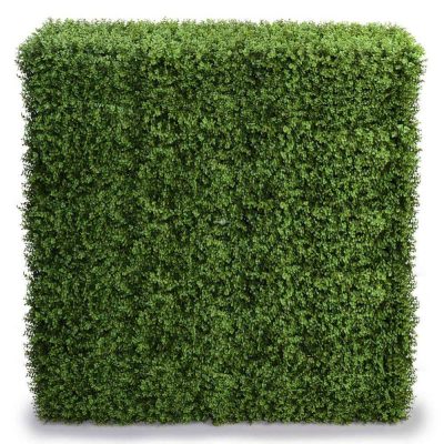Artificial buxus hedges for events and privacy