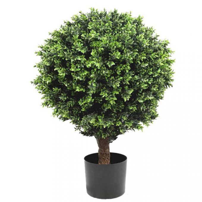 artificial topiary shrub 80cm high
