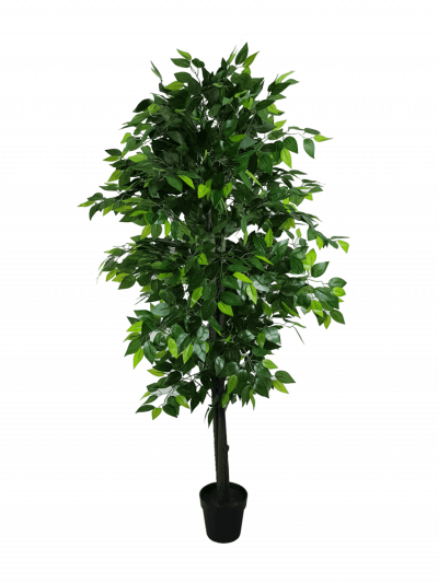 Mixed Green Bushy Artificial Ficus Tree - @Designer Plants