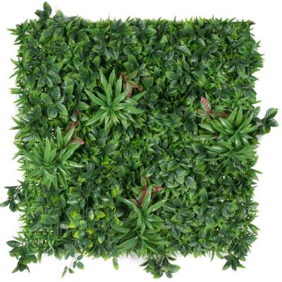 Artificial green wall with variation