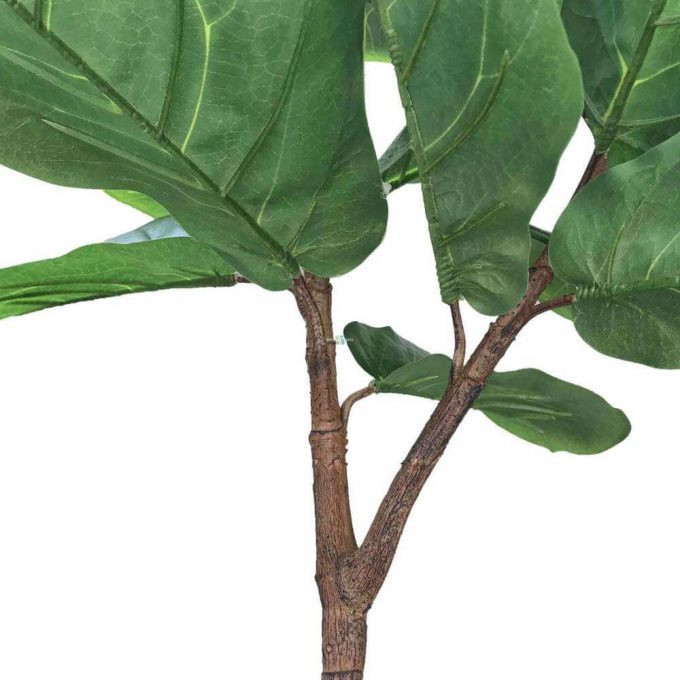 Artificial 170cm Fiddle Fig Trunk Leaves