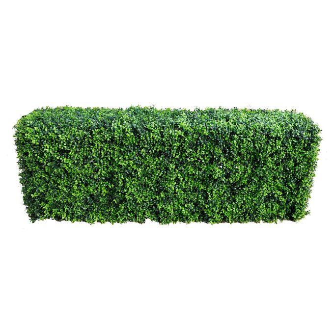 Bright Artificial Boxwood Hedge Freestanding