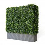 Artificial Plant-Portable Jasmine Artificial Hedge Plant UV Resistant 75cm x 75cm