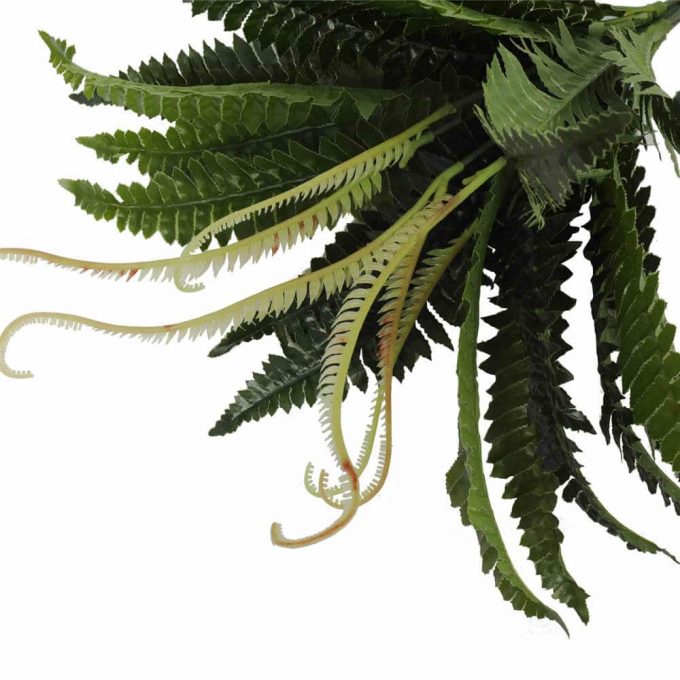 artificial dark green boston fern