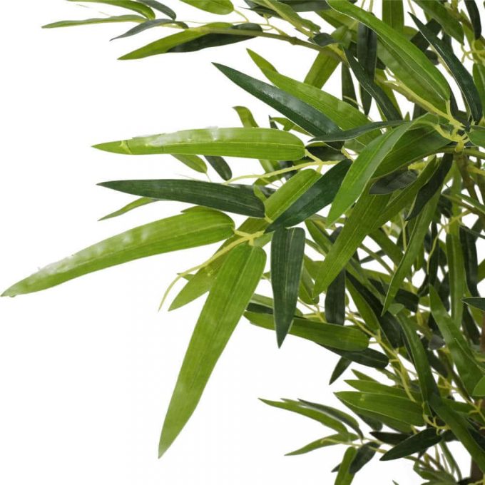 leaves of artificial bamboo plant