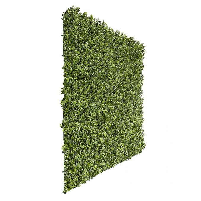 natural artificial buxus hedge panel