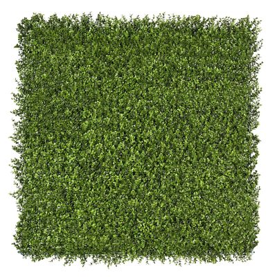 artificial buxus hedge panel