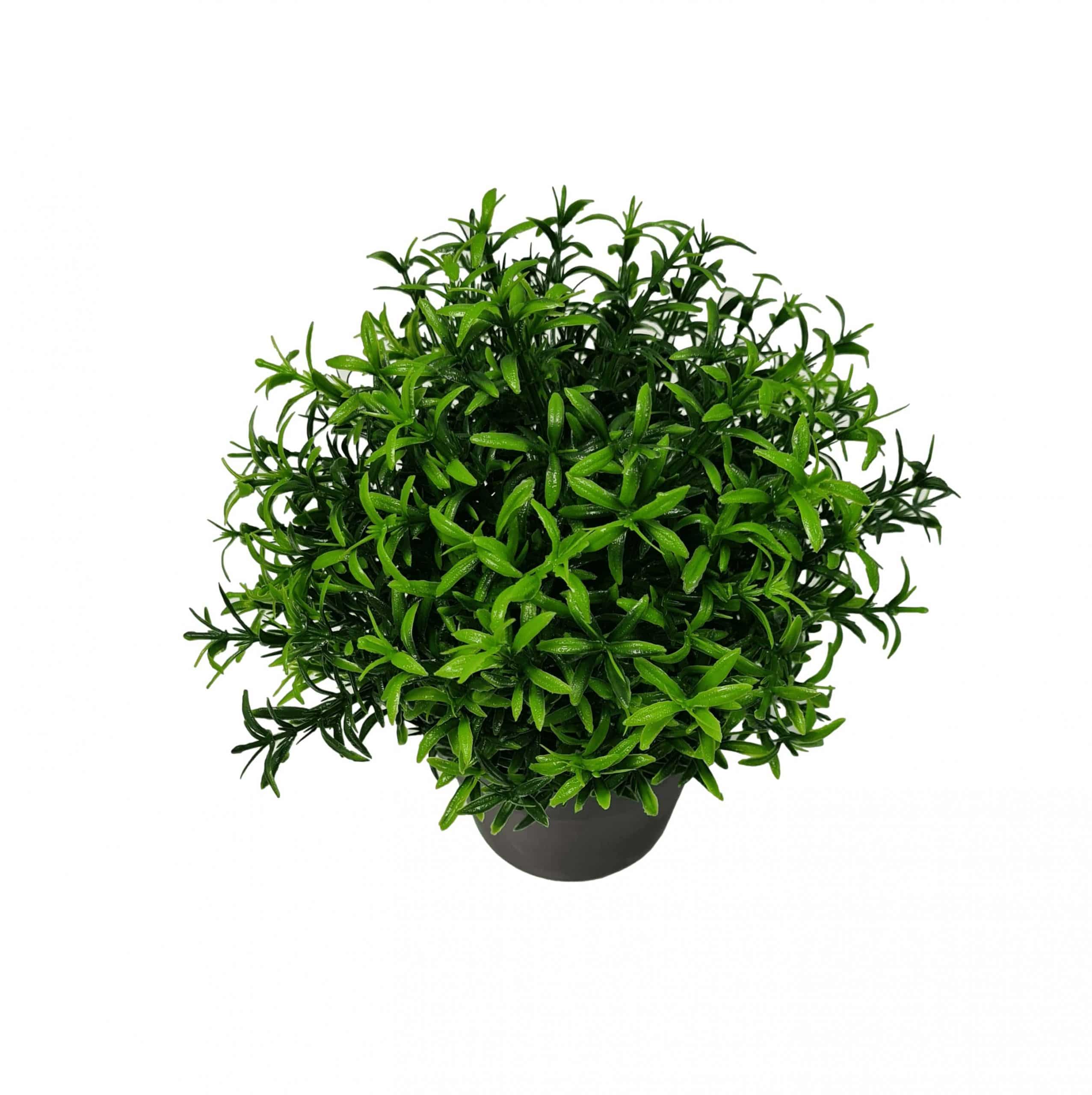 small artificial potted plant