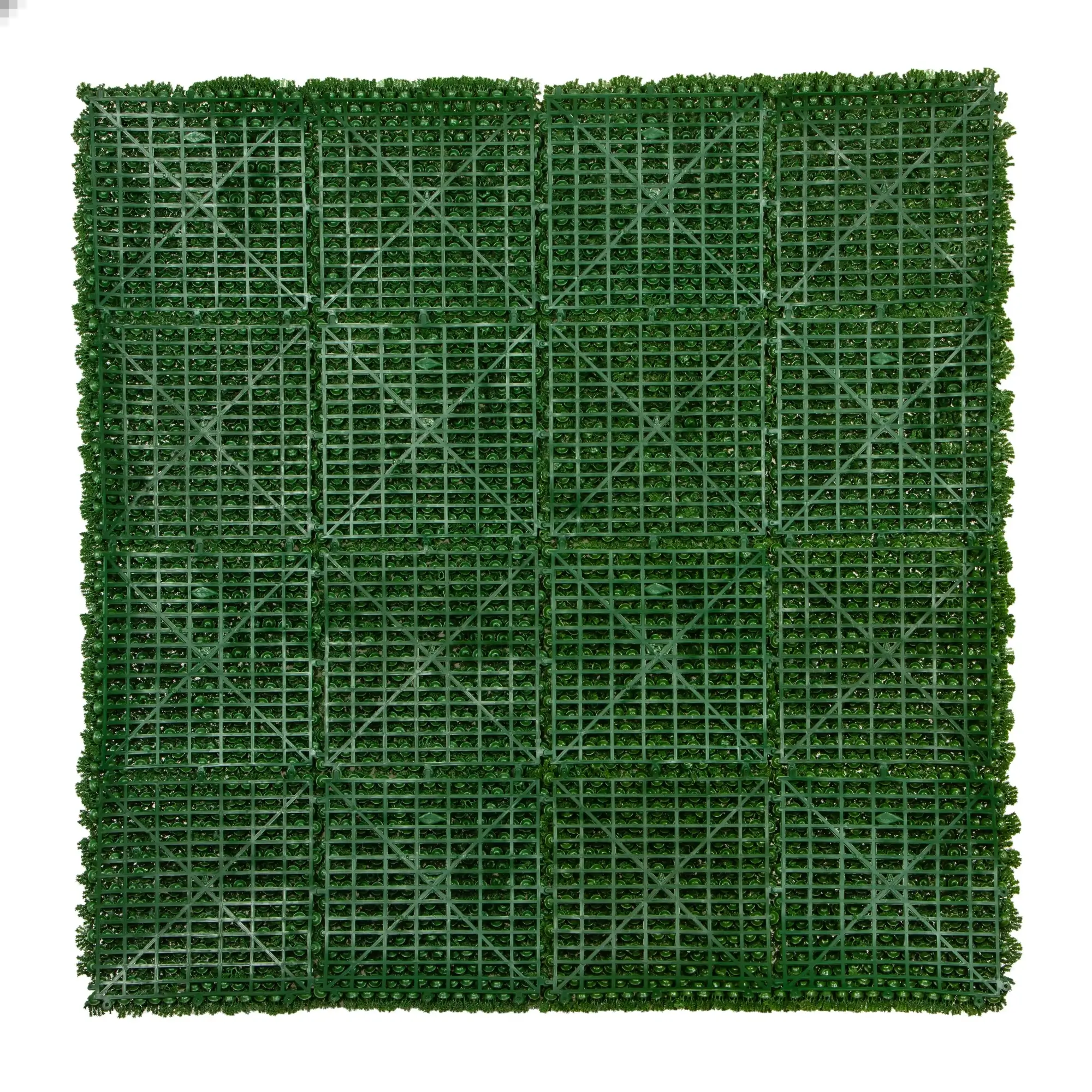Artificial moss panel backing