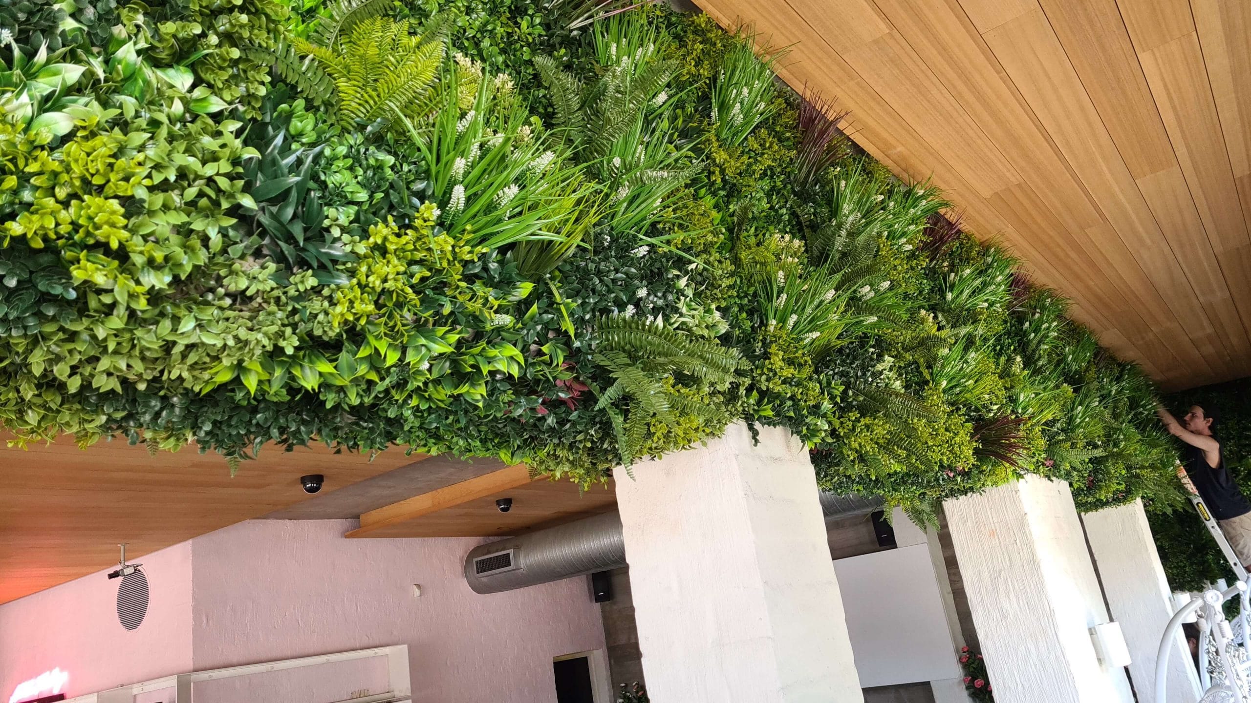 commercial fit out in Melbounre using fake plants