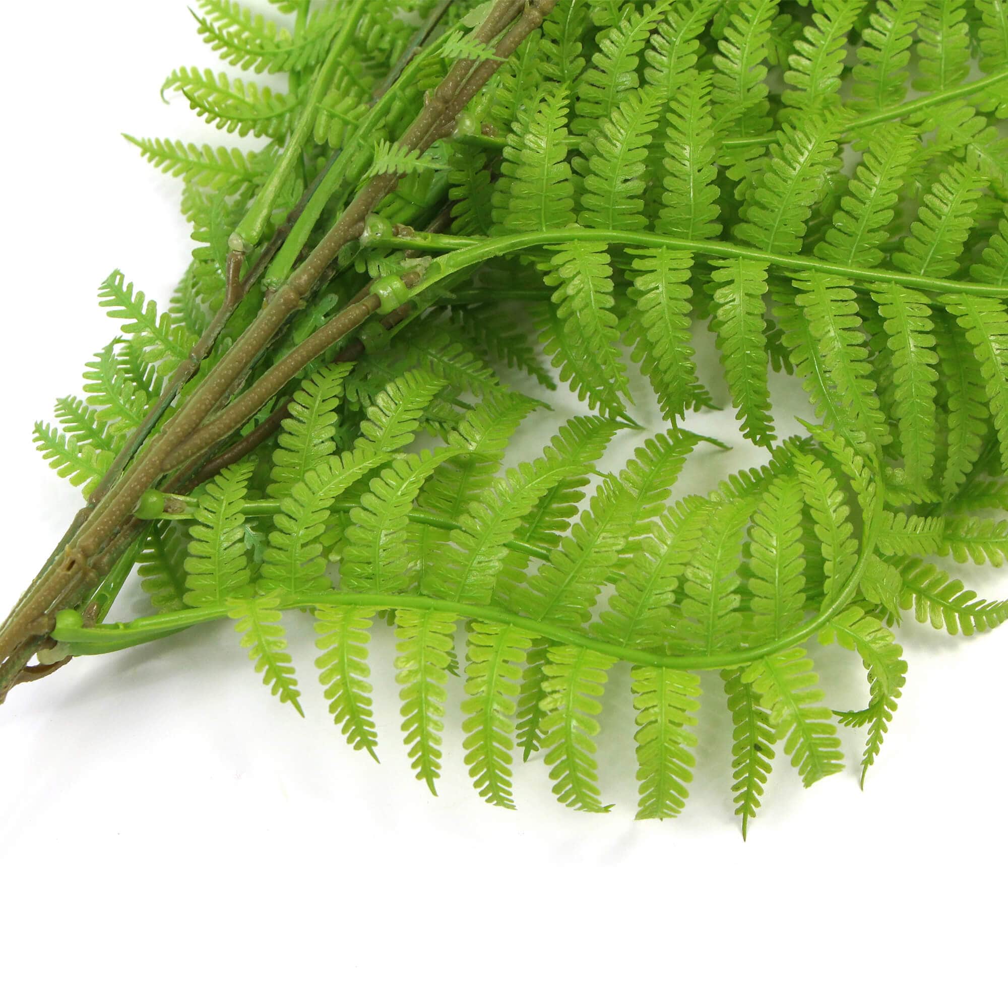 Fern leaves Hanging artificial fern