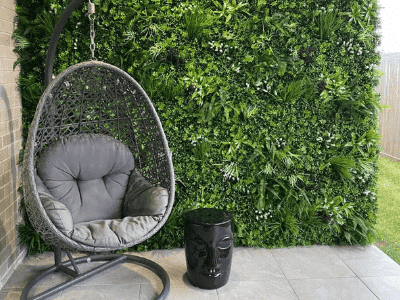 An artificial vertical gardens adds style to your home and office