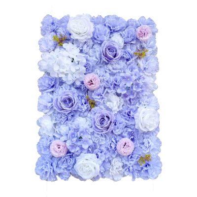 Lilac Artificial Flower Wall Panel