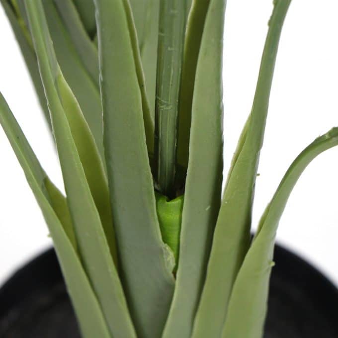 Artificial Dense Potted Aloe Vera Plant